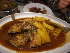深海黄鱼年糕-径山十八道·风味民间菜(杭州总店)