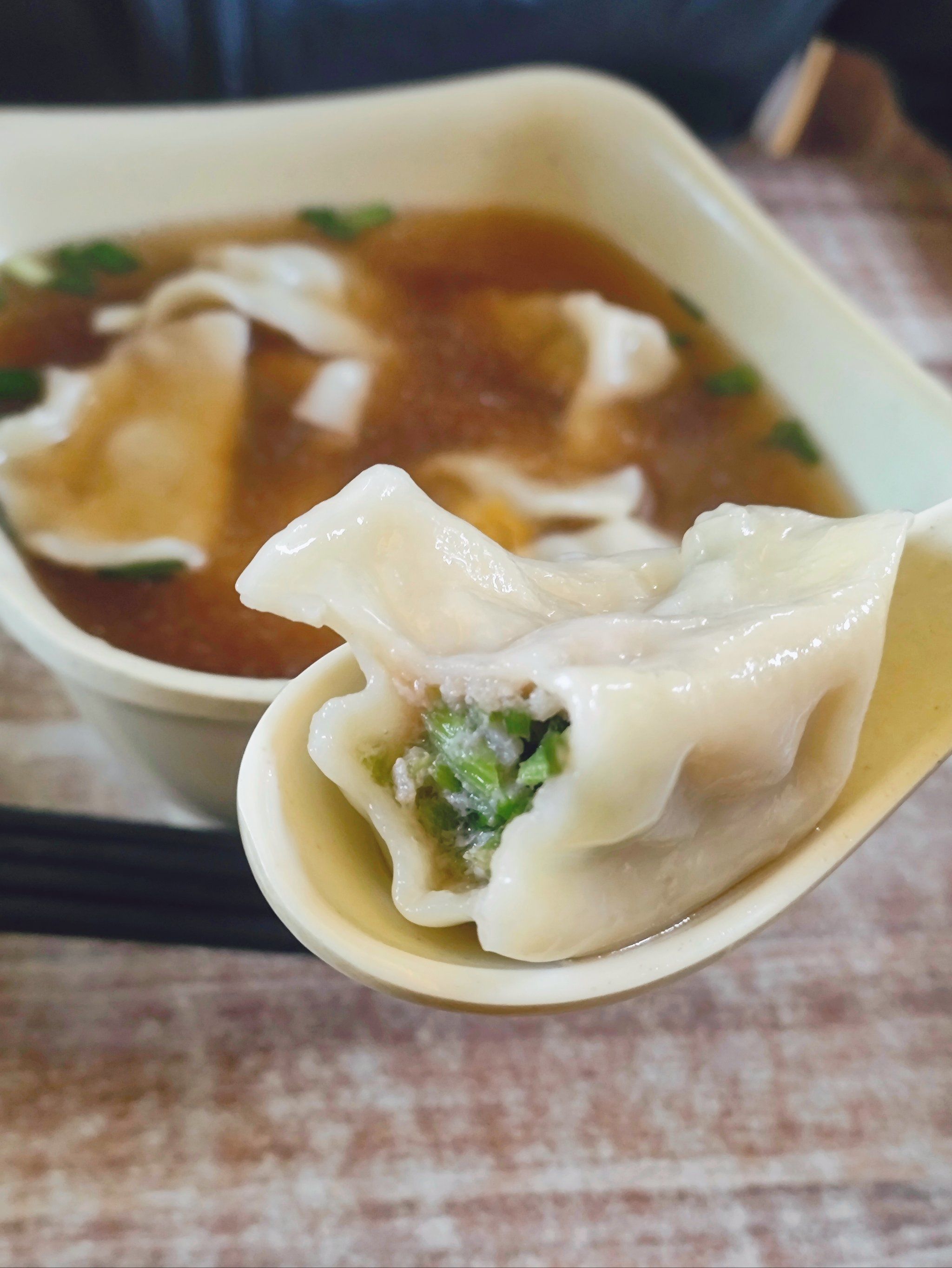 一碗好滋味饺子汤