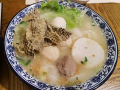 潮式鱼丸粉-彩蝶谷美食廊·粤式经典南番顺·铁板烧烤泰风味(广州长隆酒店)