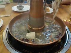 铜锅锅底-清真·海清斋铜锅涮肉牛羊肉小炒泡馍(大雁塔店)