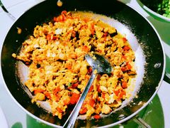 干锅蛋香花猪肉-时间仓(月湖公园店)