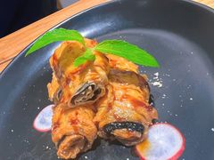 豆皮紫菜卷-朵朵开素食餐厅(后宰门街店)