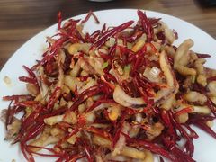 干煸鱿鱼-三点小吃(山大店)