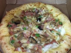 黑松露风味菌菇鸡肉比萨-达美乐比萨(国瑞北路店)