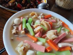 -三岔湖高家庄农家乐烤全羊柴火鸡翘壳鱼(三岔湖店)