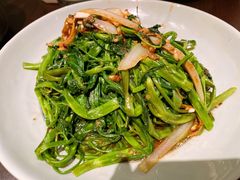 马拉盏炒通菜-大头虾越式风味餐厅(光明广场店)