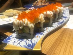 香芒三文鱼卷-隐鮨日料(北辰三角洲店)