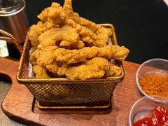 干炸小酥肉-悦海·家宴·冰花皮皮虾大锅贴(宝龙店)