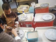 -不贰手作陶艺diy·烧玻璃·银饰团建(人民大学店)
