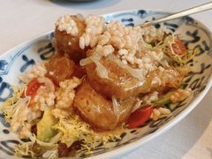 柚子沙拉芥末虾球-三号黄浦会Canton Table