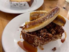 焦糖香蕉蛋糕吐司-Egg•Allday Brunch(襄阳北路店)