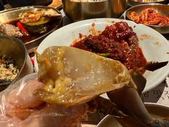 -草家酱蟹炭火烤肉店(珲春南路一店)