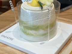 青苹果柚子白茶蛋糕-théATRE 茶聚场(王府中環店)