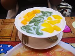 黄桃芒果绿茶拉面-甜心妈妈·榴莲星级糖水(北京路总店)