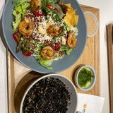 平价减脂大虾沙拉！！！蔬菜蛋白质碳水！