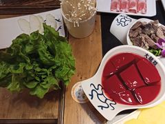 鲜鸭血-大龙辣火锅·龙虾·烧烤(湖滨新天地店)