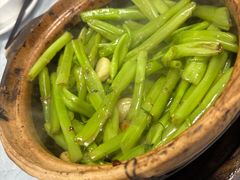 澳门虾酱啫通菜梗-天宝食坊·啫啫煲大排档(西华路店)