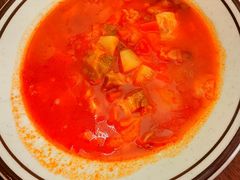 番茄牛肉牛筋浓汤-玛格萝妮比萨屋(四平店)