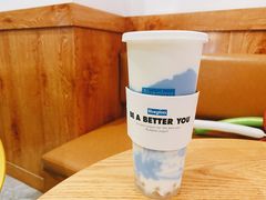 盐之花藻蓝蛋白椰子雪燕胶原酸奶-Blueglass酸奶(财富购物中心店)