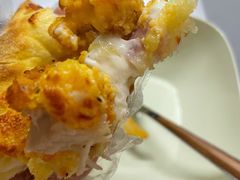 金沙咸蛋黄嫩鸡比萨-达美乐比萨(双安店)