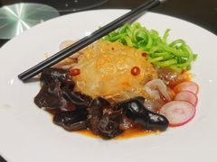 捞汁海蜇头-月福京味斋·烤鸭店·北京菜(鼓楼总店)