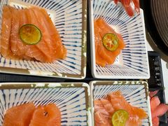 现切三文鱼-亚马逊海鲜自助(梅溪湖步步高店)