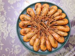 油焗南渡江野生大头虾-古姑姑·品质海南菜私房餐厅(龙昆南欧式洋房别墅店)