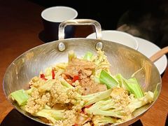 干锅有机花菜-绿茶餐厅(华贸购物中心店)
