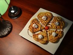 好吃的华夫(⊙o⊙)-MEET COFFEE婉约咖啡(宝善公寓店)