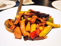 鸡枞菇炒松板肉-海立阁海鲜江浙菜(漕河泾印象城店)