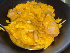 鲜虾滑炒土鸡蛋-羡餐厅