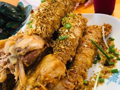 -班赞海鲜市场胖阿姨加工点