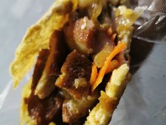 -清真回族八哥秘制饼夹菜