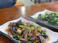 肉末茄子-农家菜馆(三墩店)