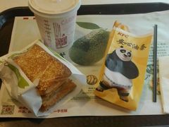 法风烧饼套餐+安心油条-肯德基(环翠北店)