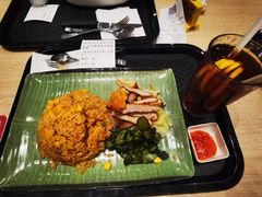 泰式猪颈肉炸拉盏炒饭-大家乐(深圳喜荟城店)