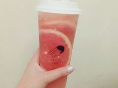 满杯红柚-喜茶(上海正大广场店)