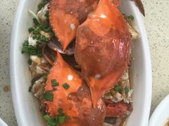 正宗舟山梭子蟹-渔中舟海鲜大排档(普陀沈家门店)