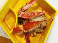 水煮螃蟹配醋-蟹道乐(道顿堀本店)