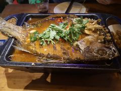 烤海炉鱼-路边摊小炉子烧烤