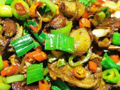 我最爱的干锅茶树菇炒腊肉-建辉湖南土菜馆(南大街店)