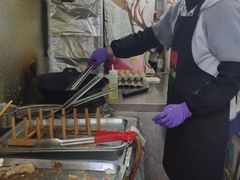 -小红车炸蛋葱油饼