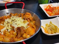 芝士炒鸡排-青春贝壳韩国烤肉(虹泉路店)