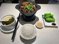 支竹羊肉煲套餐-香港新发烧腊茶餐厅(书城店)
