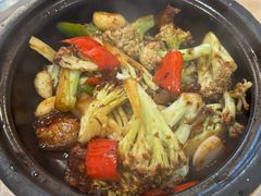 啫啫台山菜花-丰收碗·陈皮果木烧鹅·23年老字号