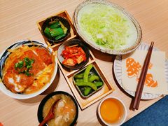 洋葱蛋里肌猪排丼饭-堂本家·二代目·炸猪排(Express东海店)