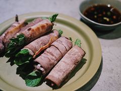 薄荷牛舌卷-半山腰·云南菜(侨福芳草地店)