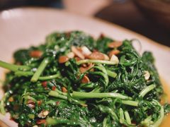 水豆鼔炒蓬蒿菜-山石榴·贵州菜(丰盛里店)