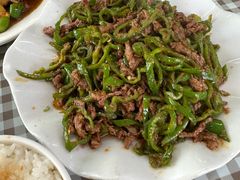 孜然炒肉-瑜瑜饭馆