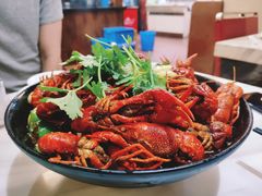 十三香小龙虾活虾现烧-杭宁香吧岛龙虾(观城店)